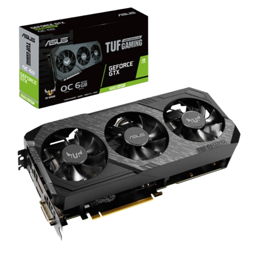 Placa de Vídeo ASUS GeForce GTX 1660 Triple Fan